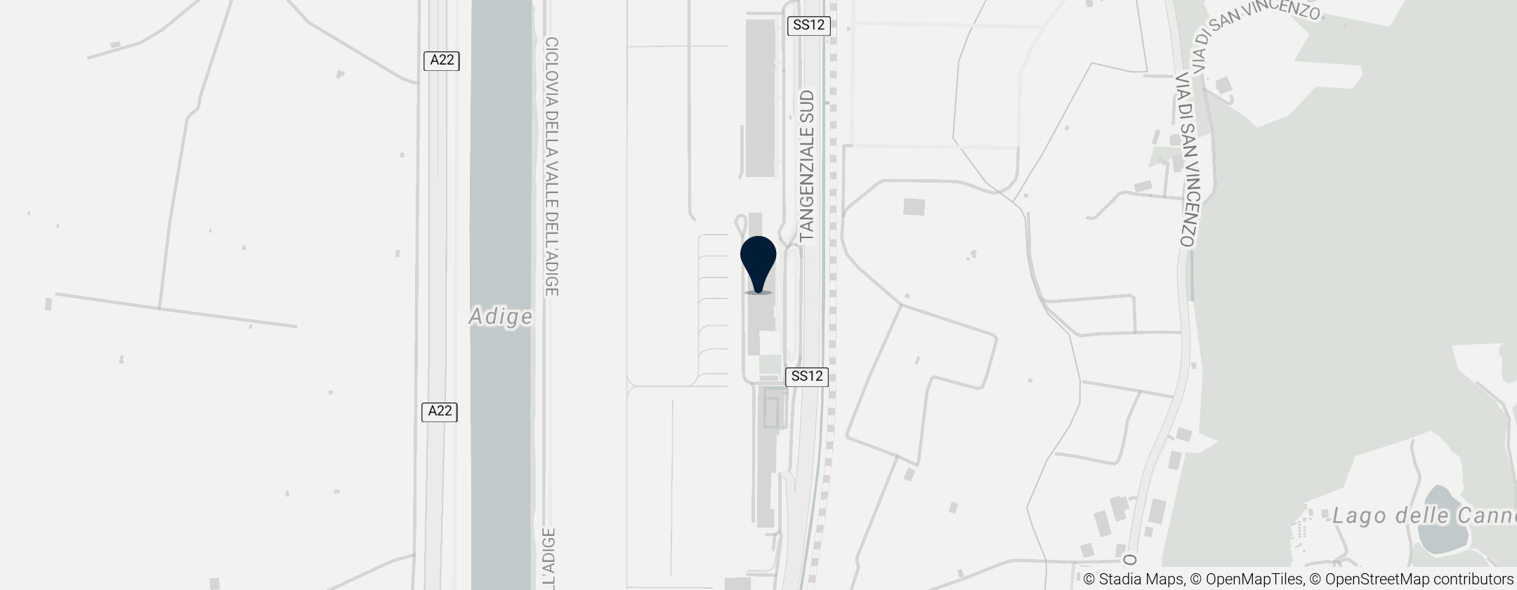 Map of Musée de l'aéronautique Gianni-Caproni