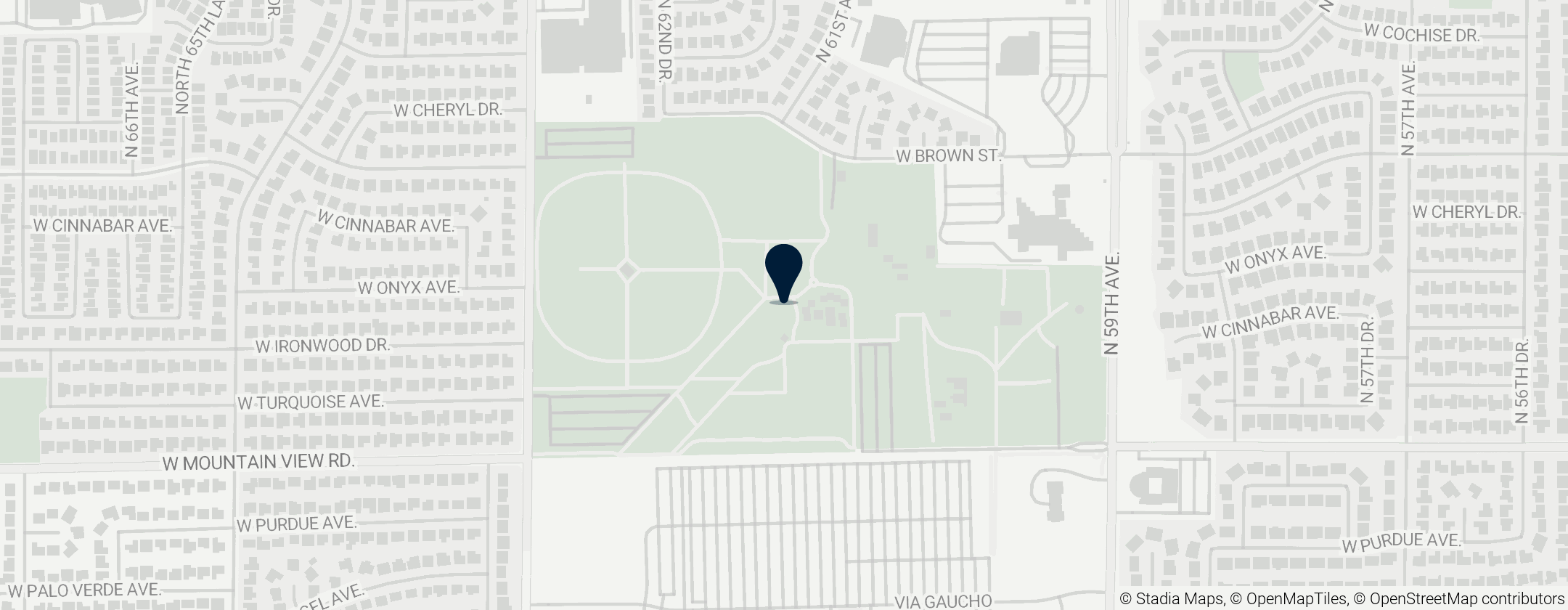 Map of Sahuaro Ranch Park