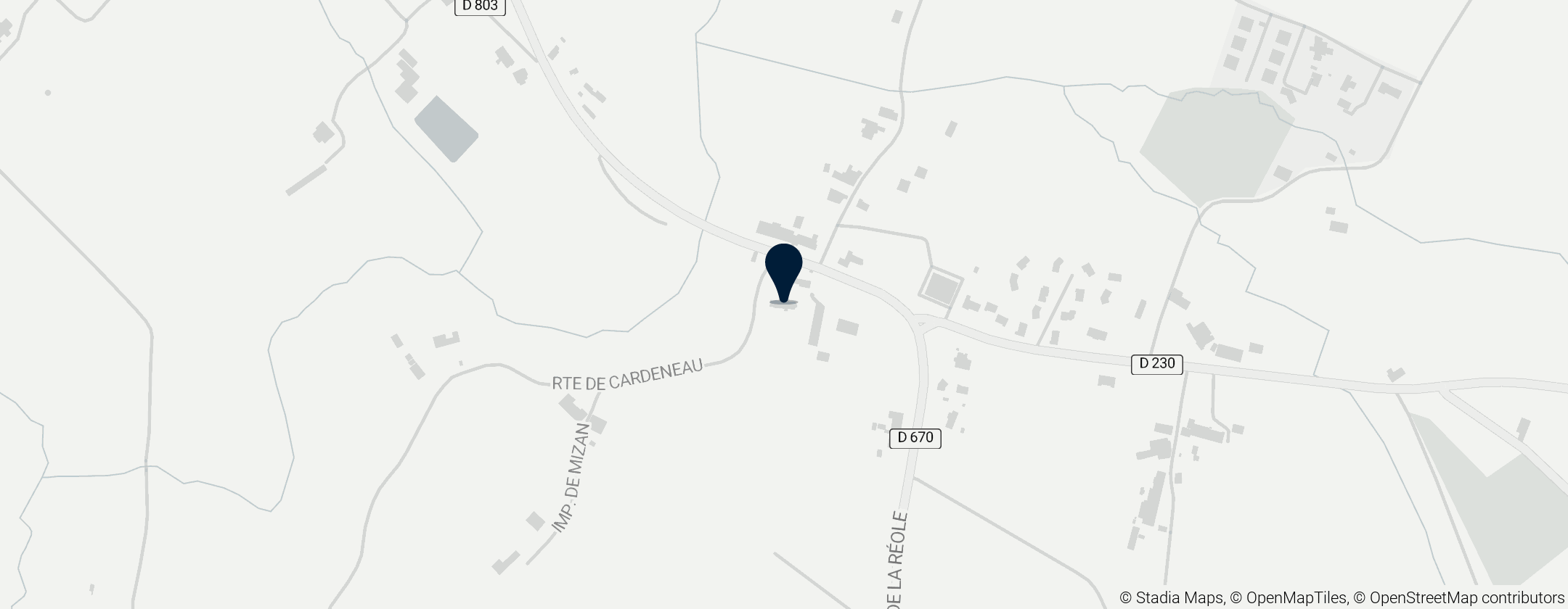 Map of Église Saint-Romain de Vignague