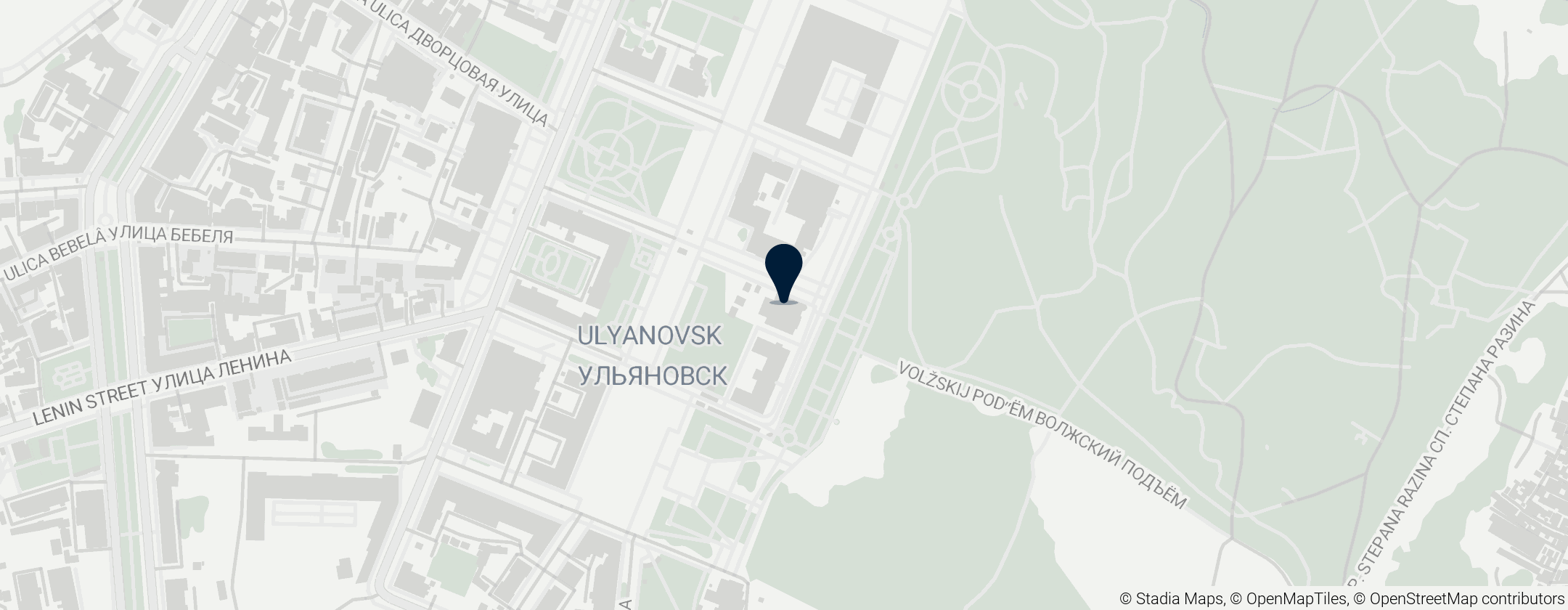 Map of Ульяновский областной краеведческий музей