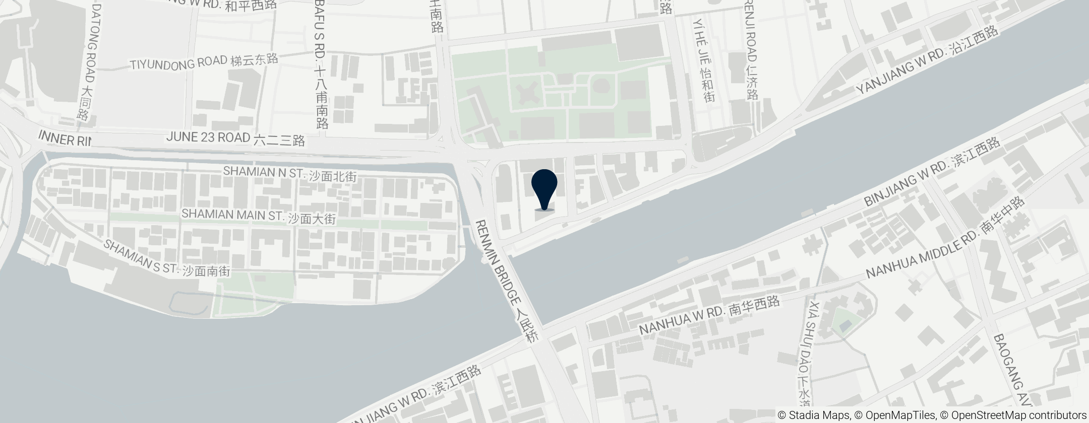 Map of 粤海关旧址（中国海关博物馆广州分馆）