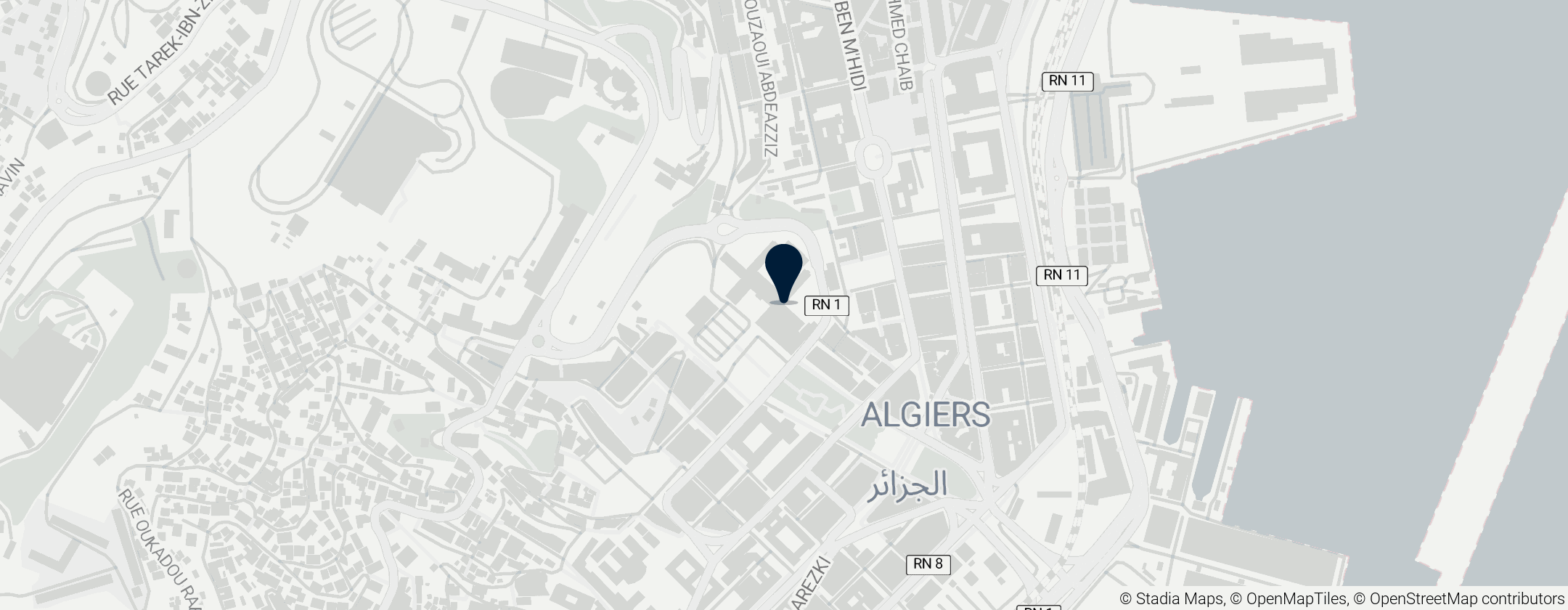 Map of Ministère de l'Intérieur et des Collectivités Locales