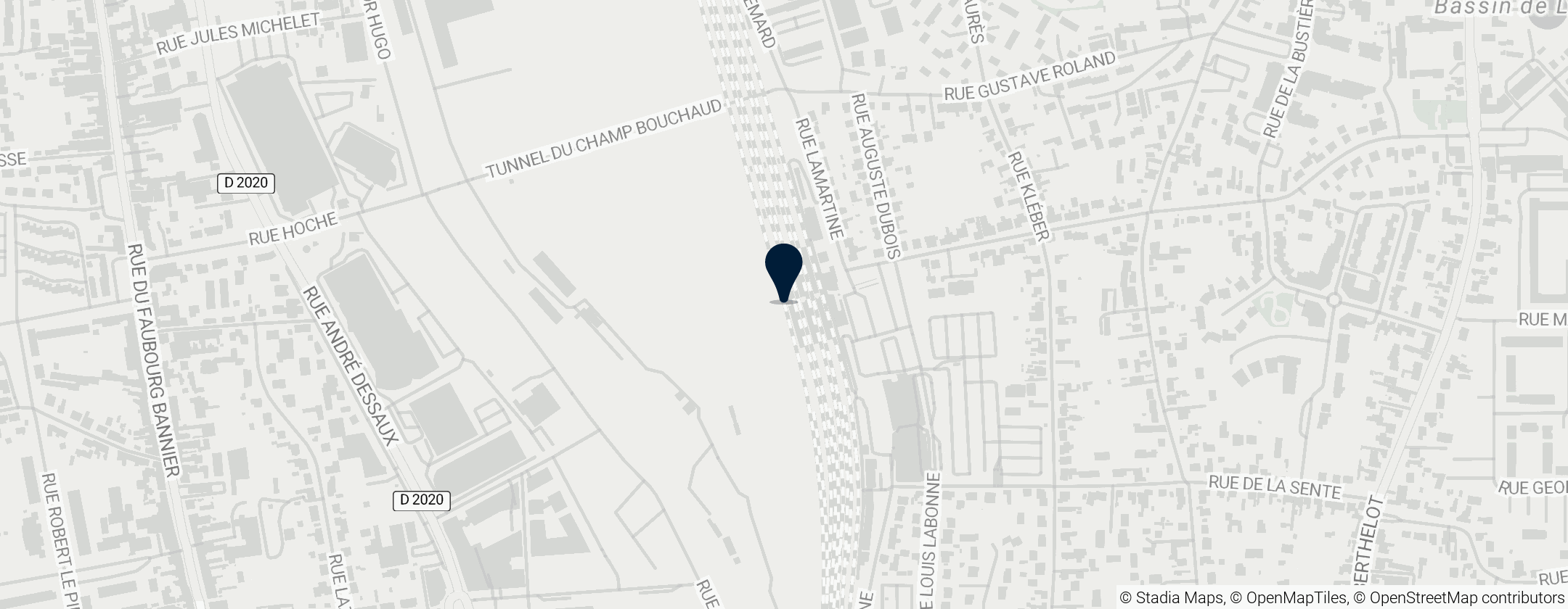 Map of Gare des Aubrais