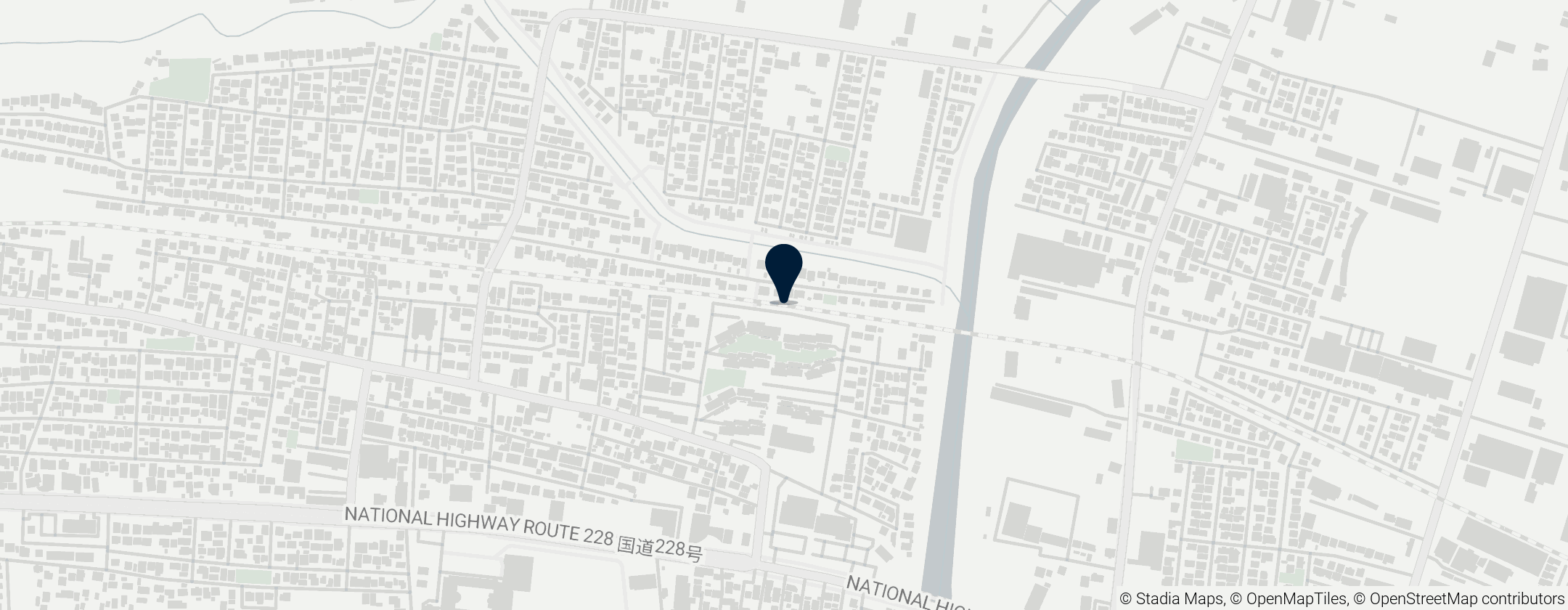 Map of Higashi-Kunebetsu