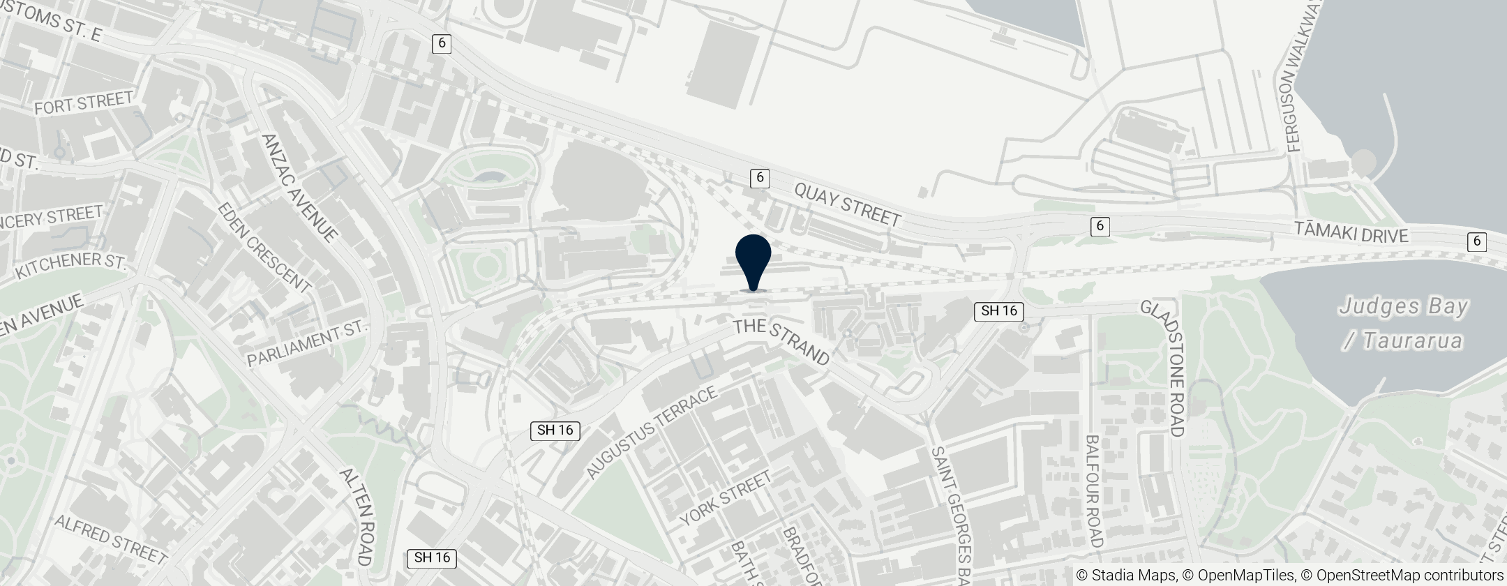 Map of The Strand Train Station