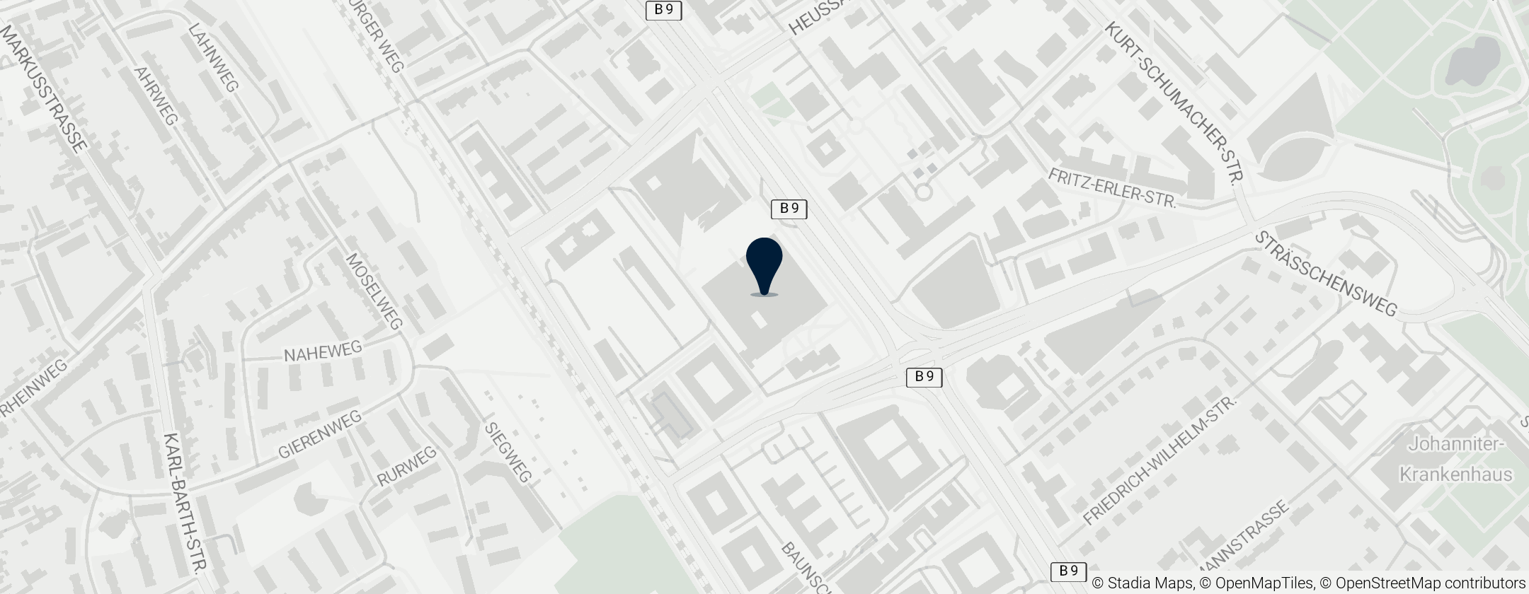 Map of Bundeskunsthalle