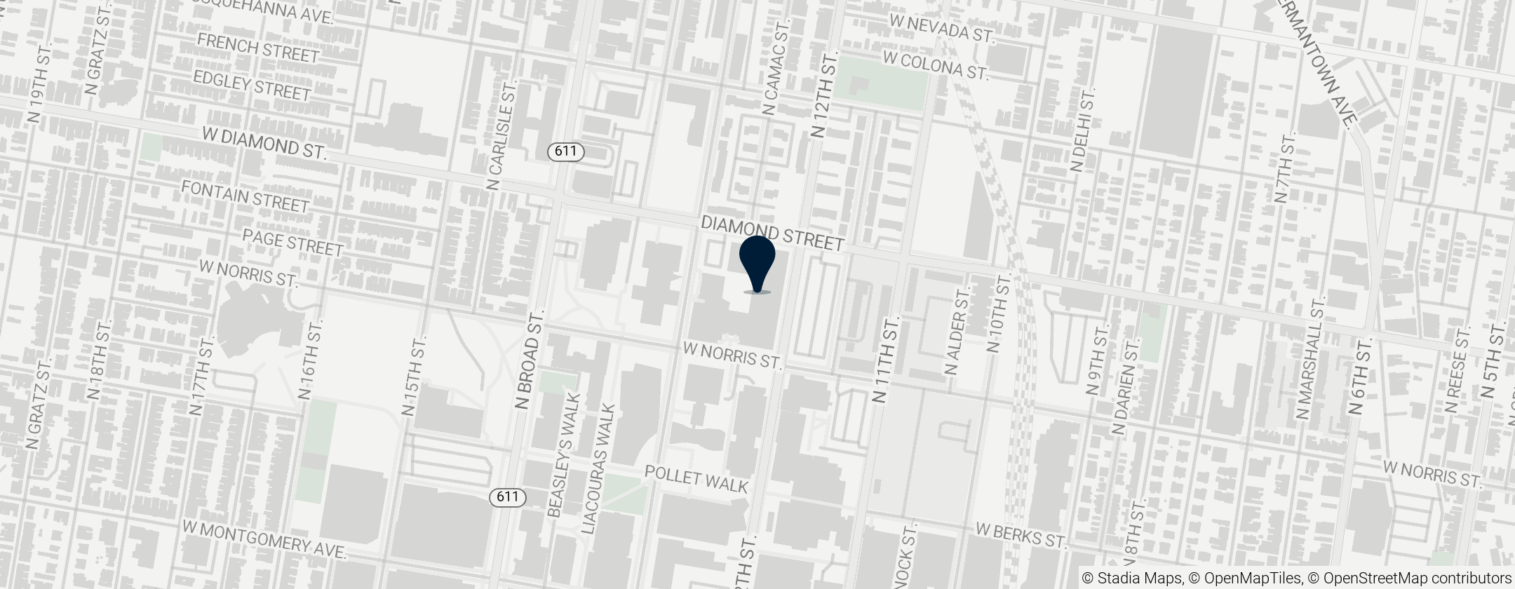 Map of Escuela de Arte Tyler