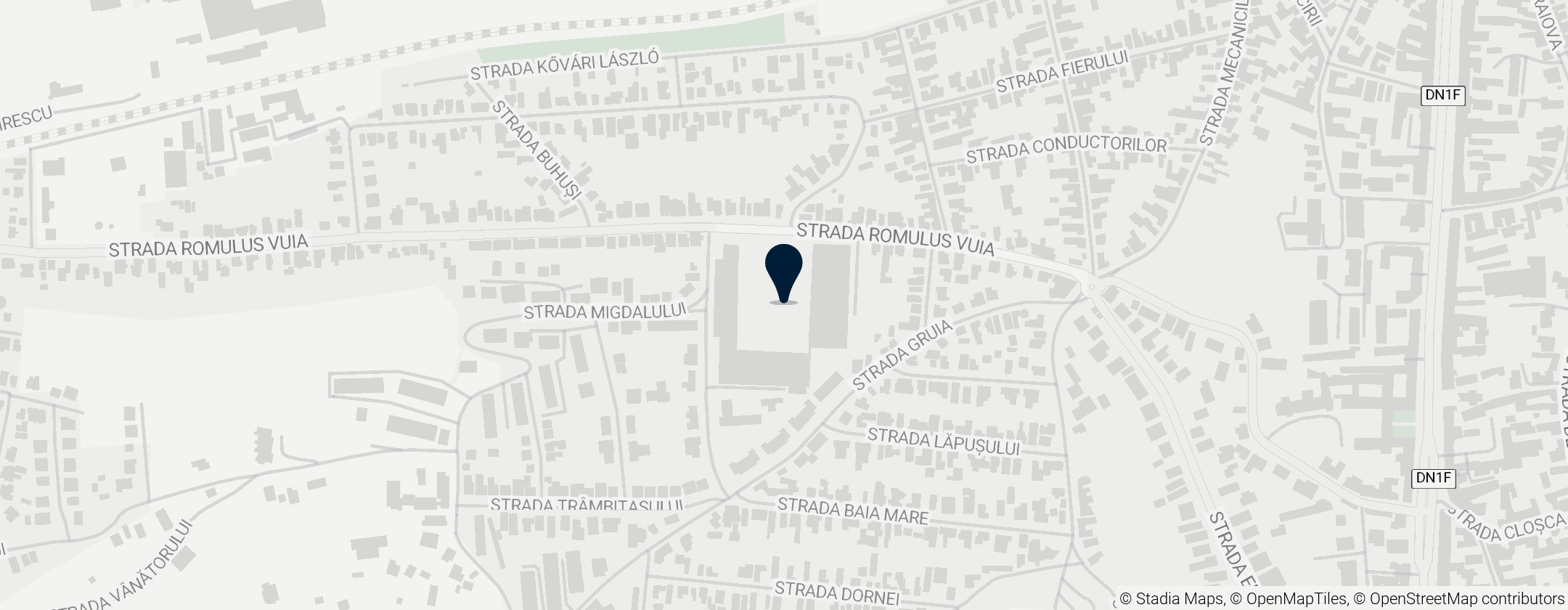 Map of Stadio Constantin Rădulescu