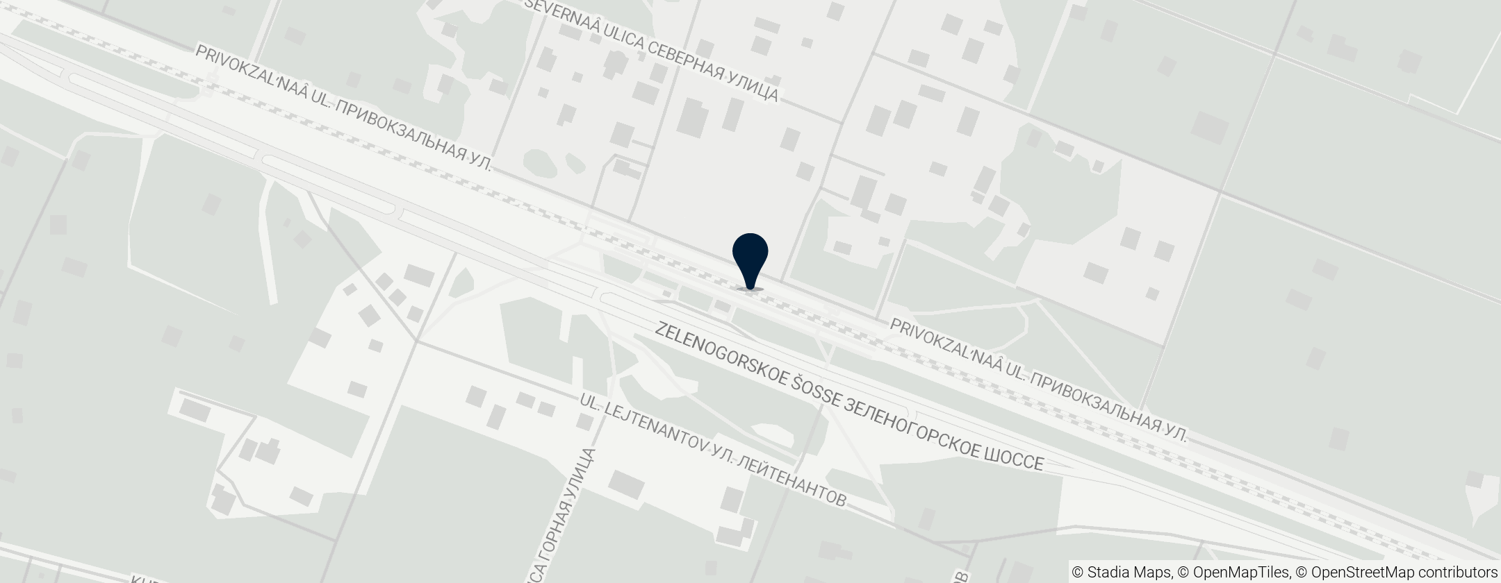 Map of Комарово