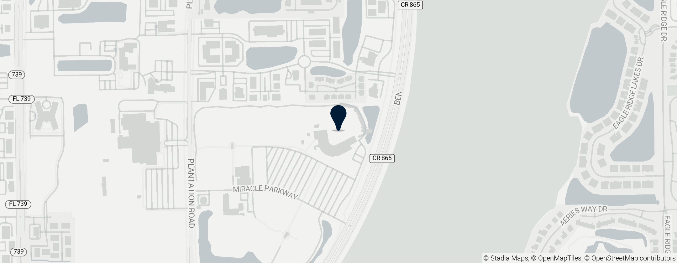 Map of 해먼드 스타디움