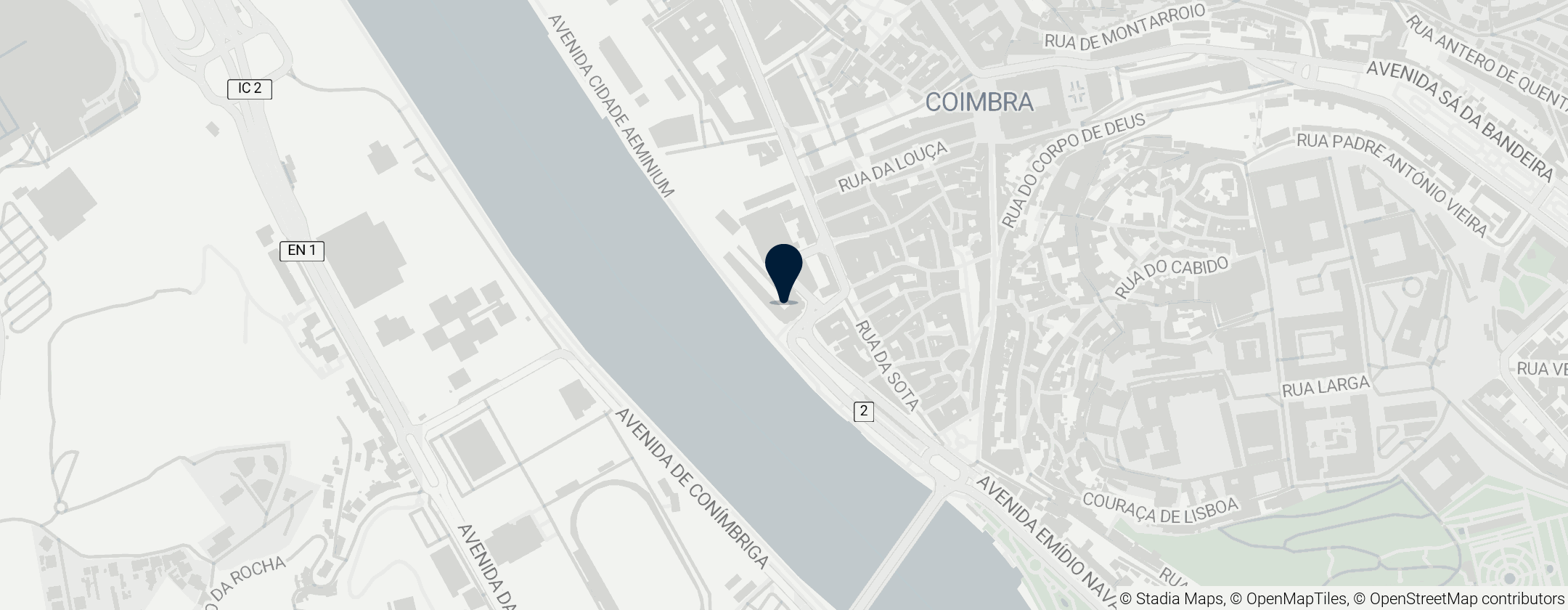 Map of Coimbra