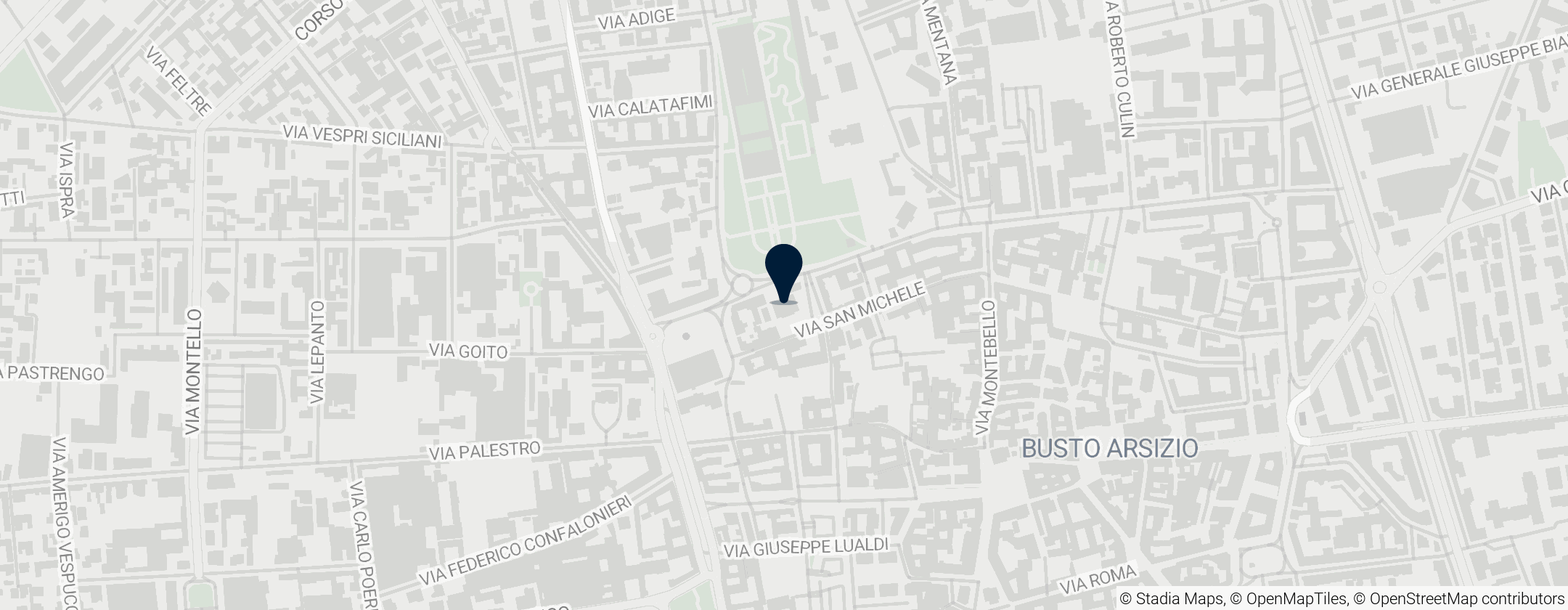 Map of Villa Ottolini Tovaglieri