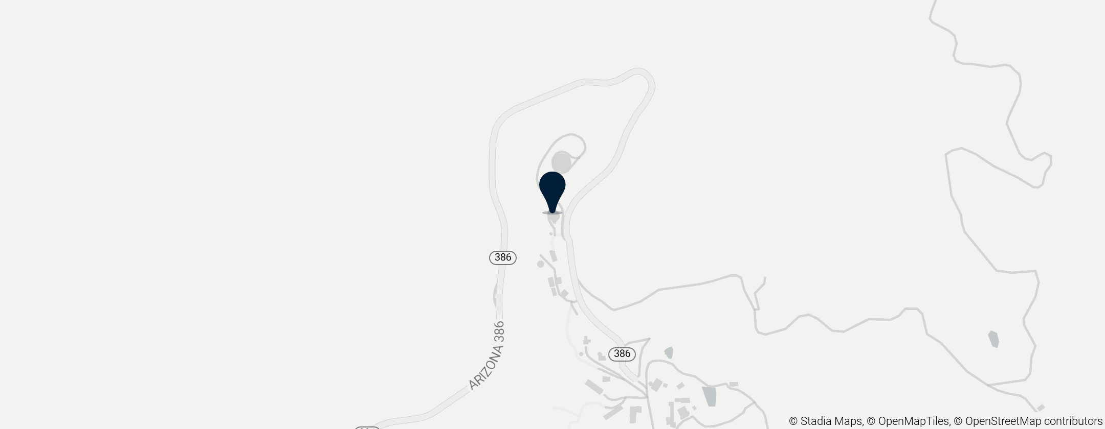 Map of Bok Telescope