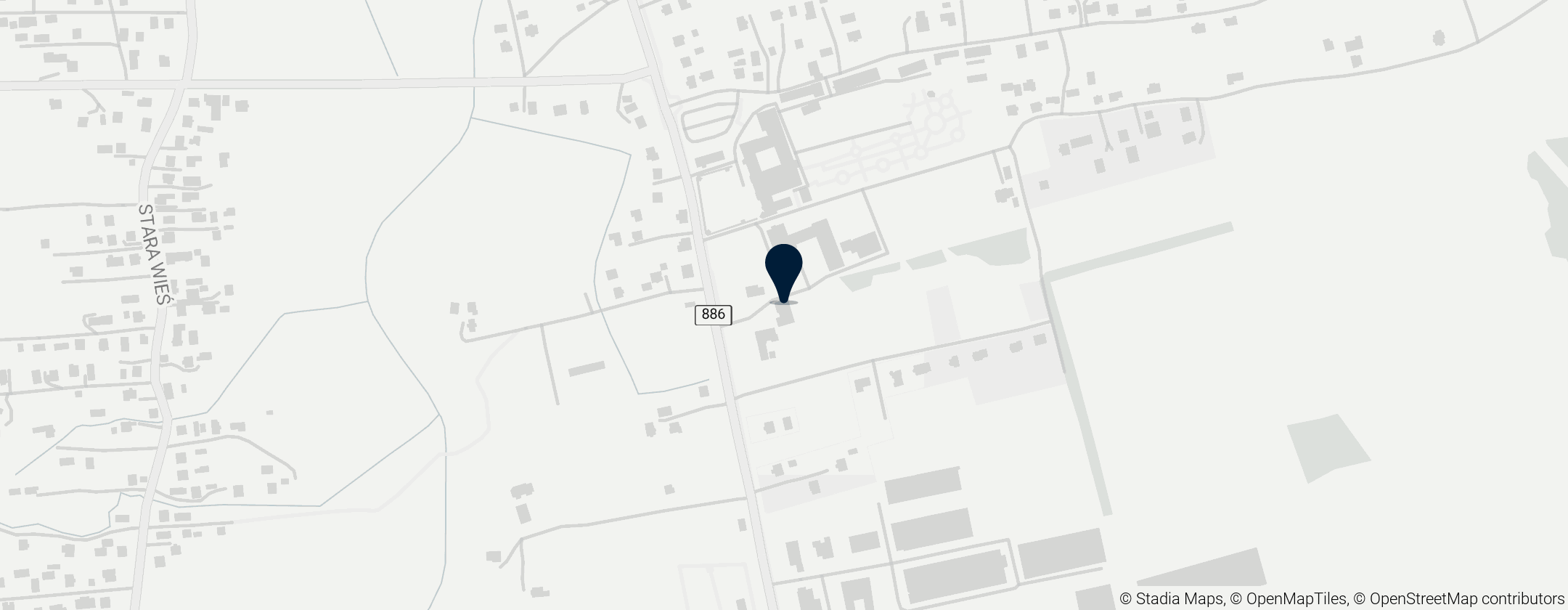 Map of Podkarpackie Muzeum Pożarnictwa w Starej Wsi