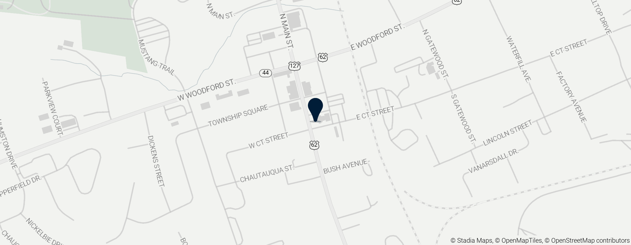 Map of Confederate Monument