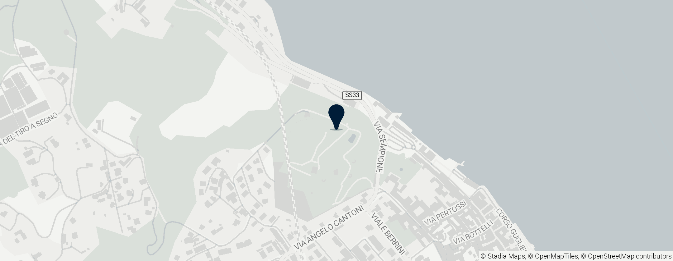 Map of Rocca Borromea di Arona