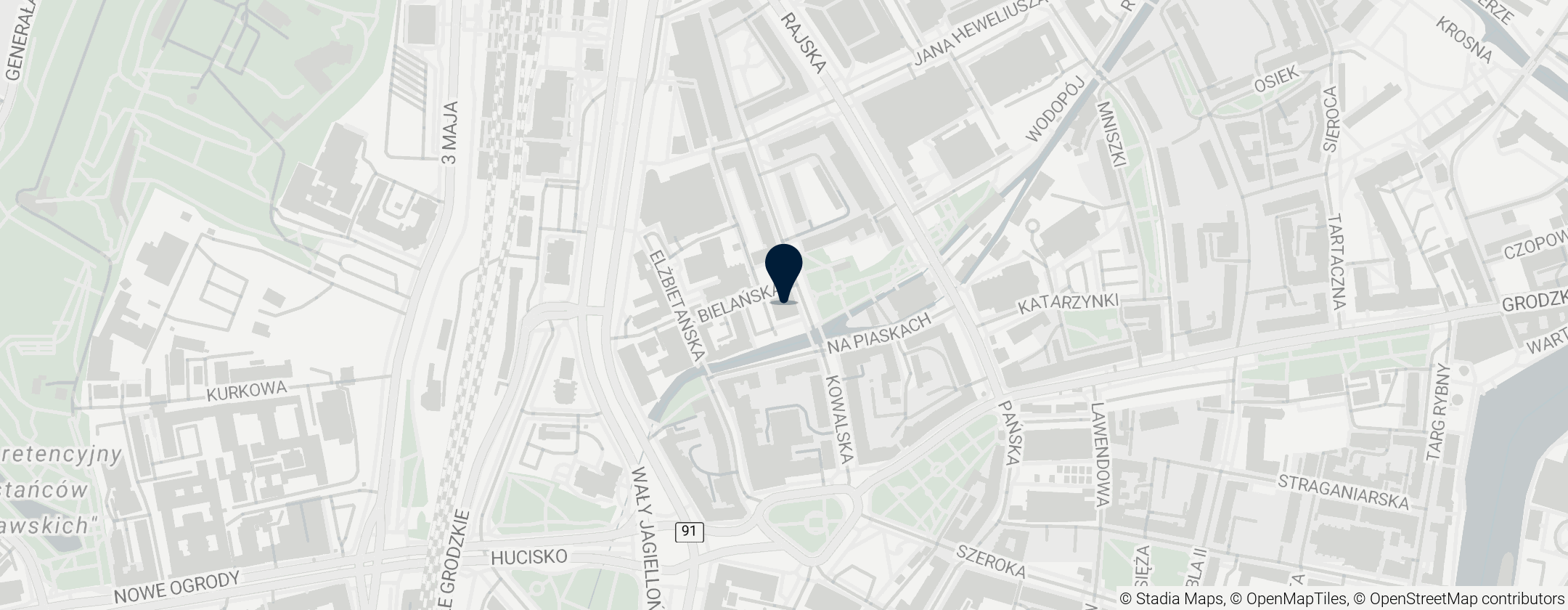 Map of Old Town Hall