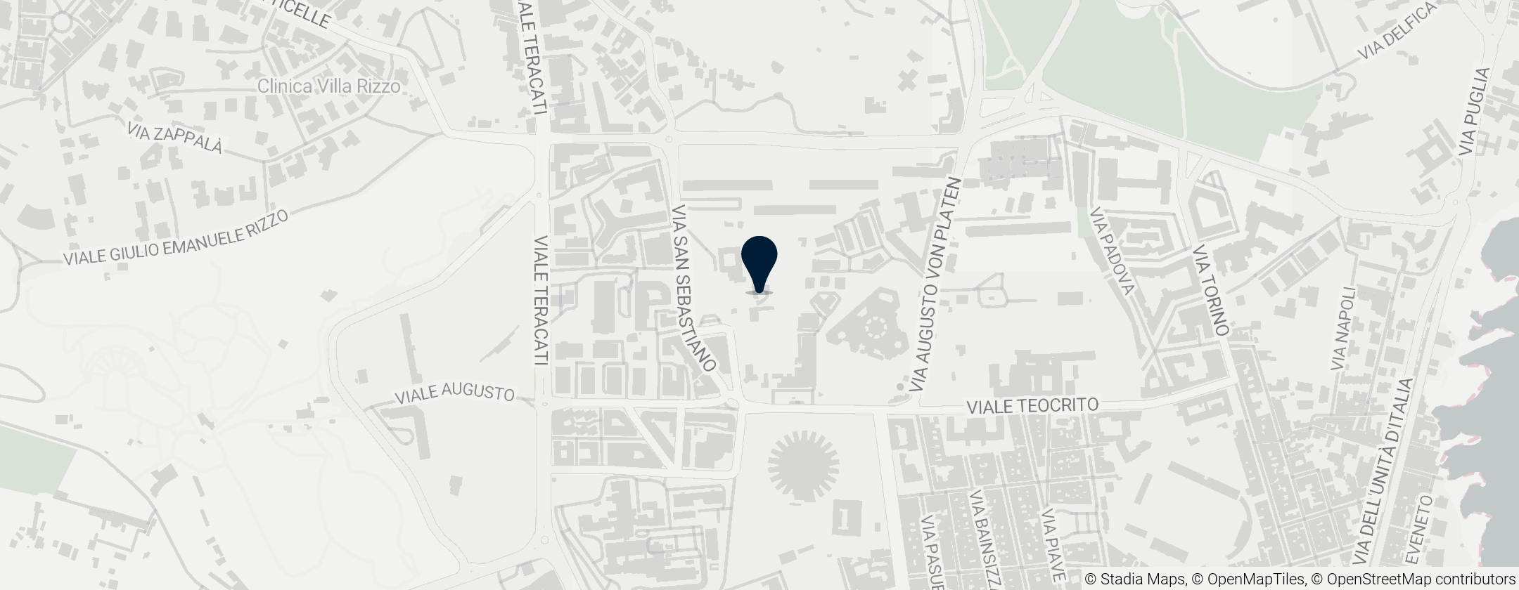 Map of Catacombe di San Giovanni