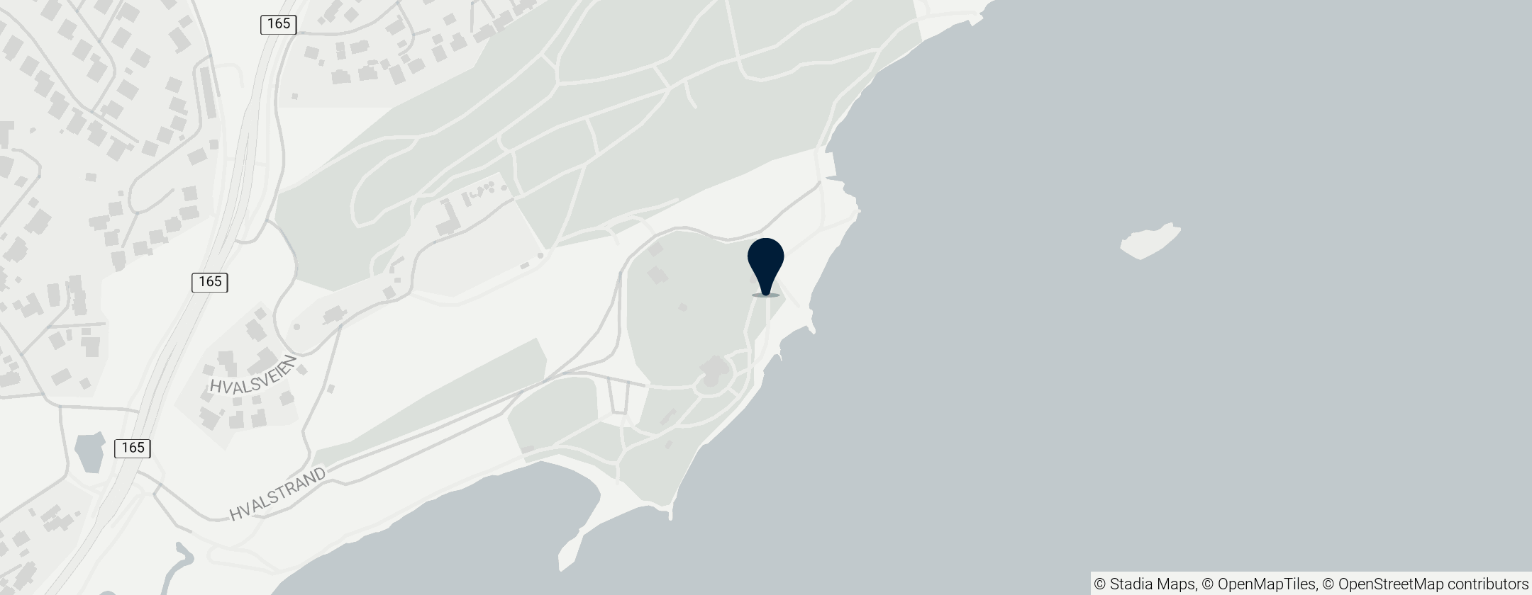 Map of Hvalstrand Spa 