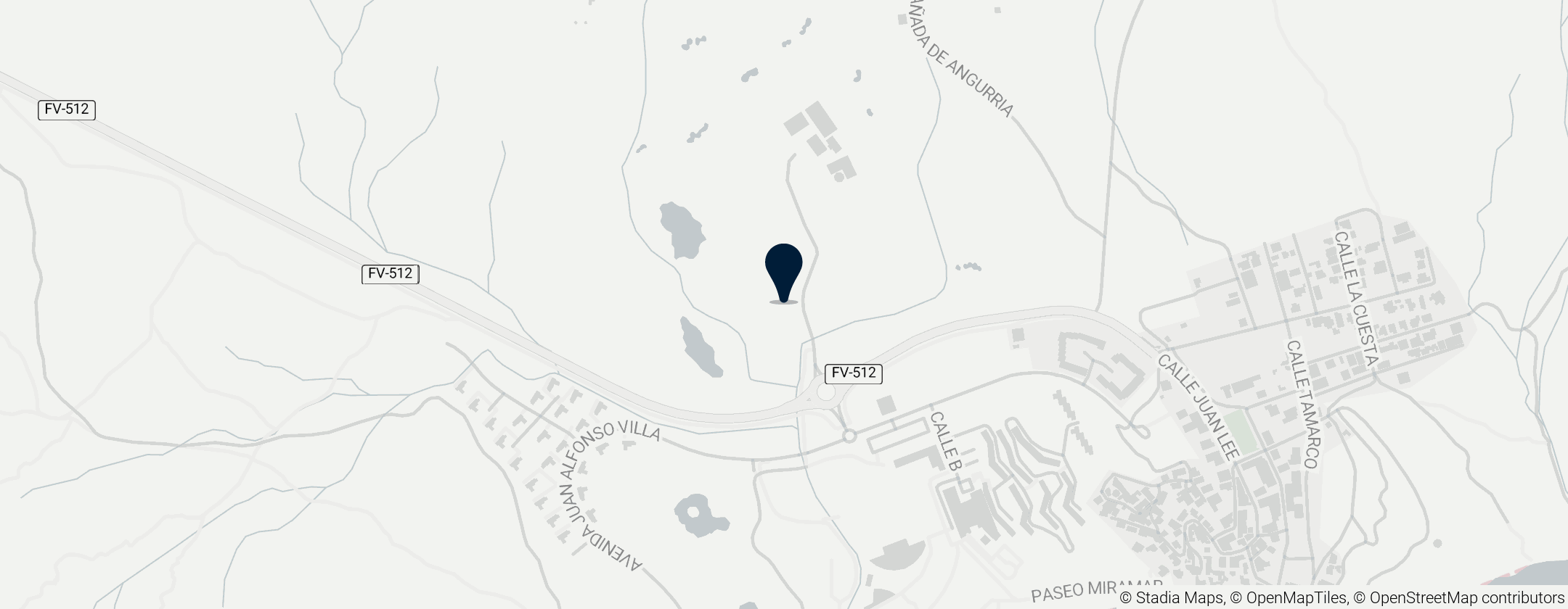 Map of Las Playitas Golf Course