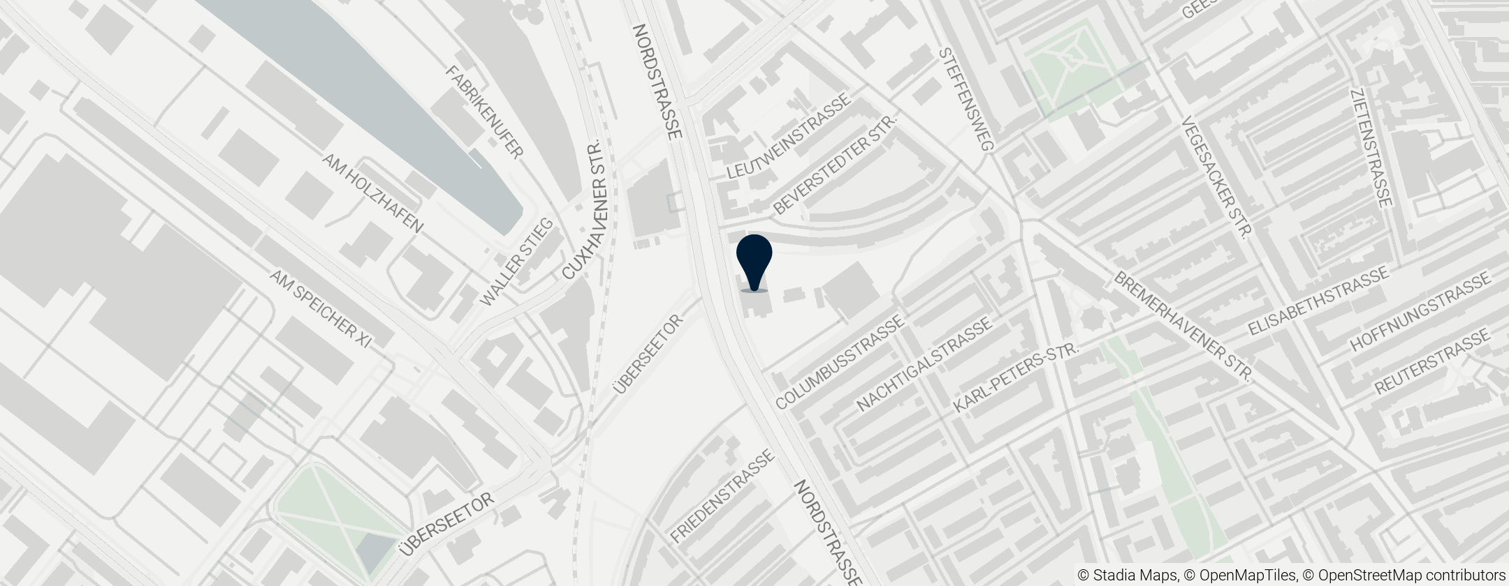 Map of Schule an der Nordstraße