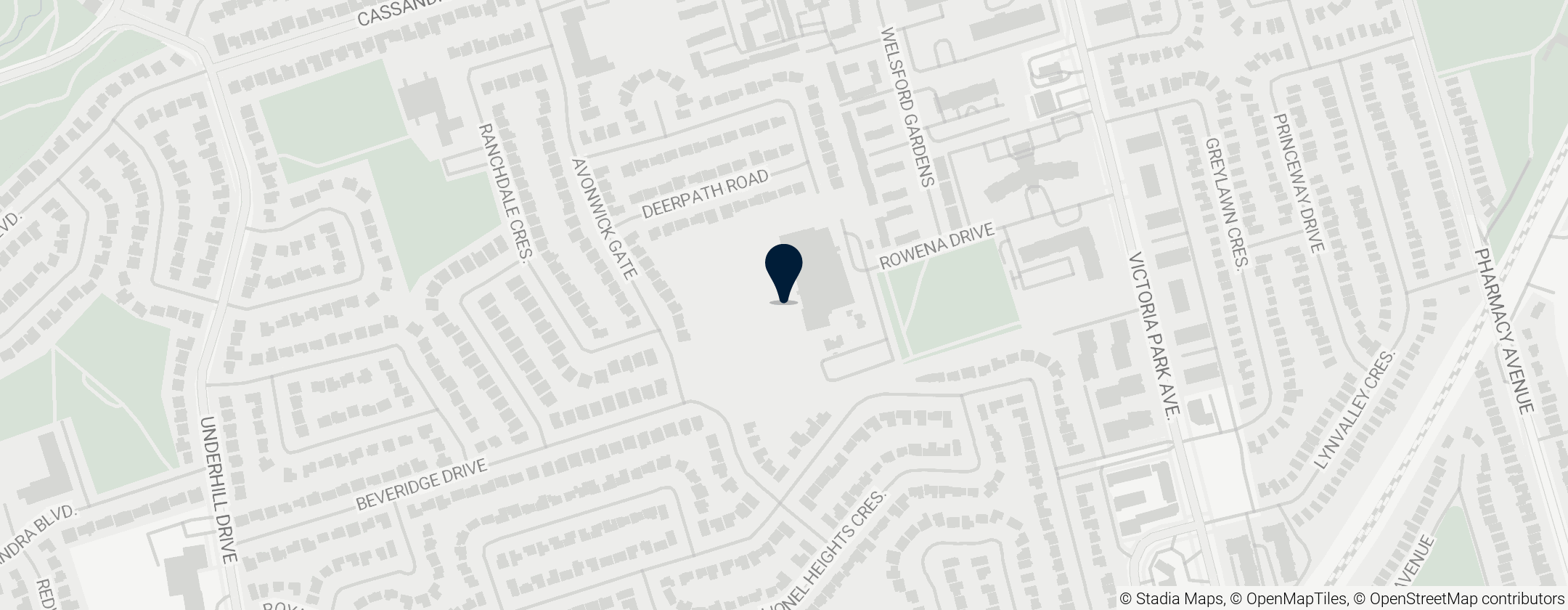 Map of Senator O'Connor College School