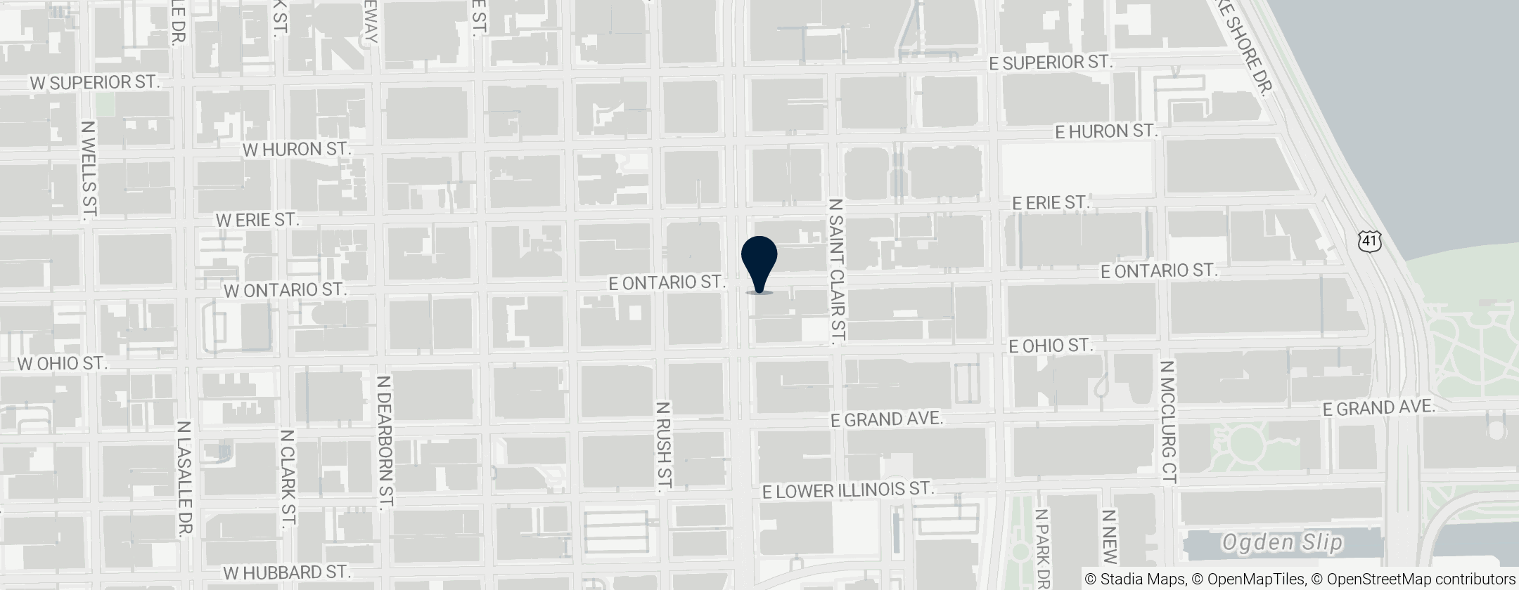 Map of Garrett Popcorn Shops