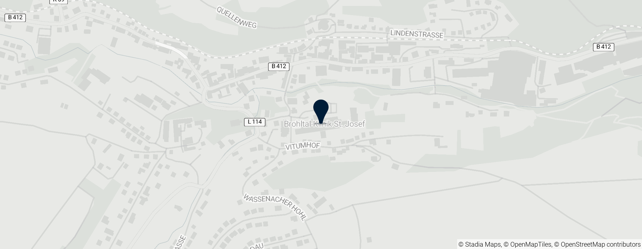 Map of Brohltal-Klinik St. Josef