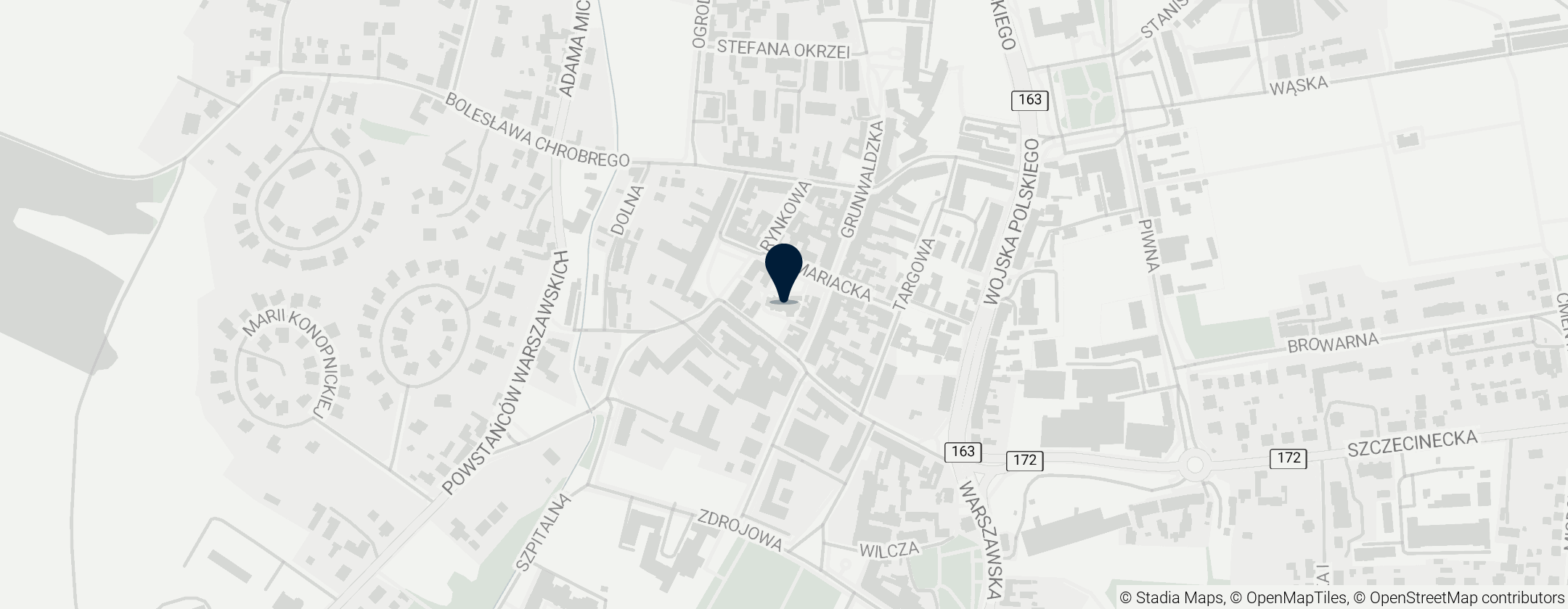 Map of Kościół Niepokalanego Poczęcia Najświętszej Maryi Panny w Połczynie-Zdroju