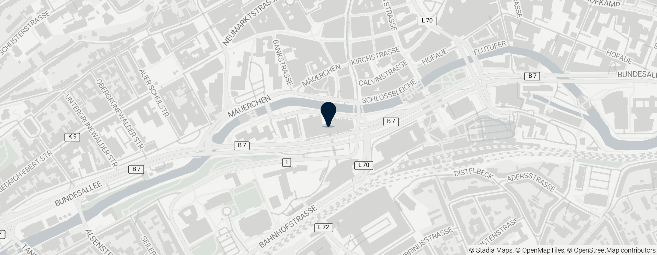 Map of Stadtsparkasse Wuppertal