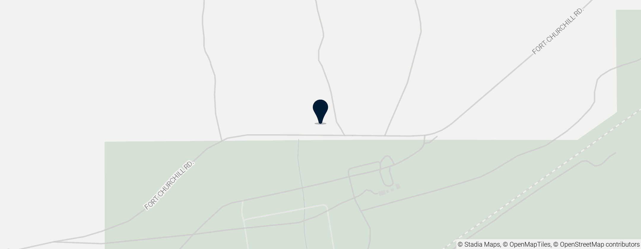 Map of Fort Churchill State Historic Park