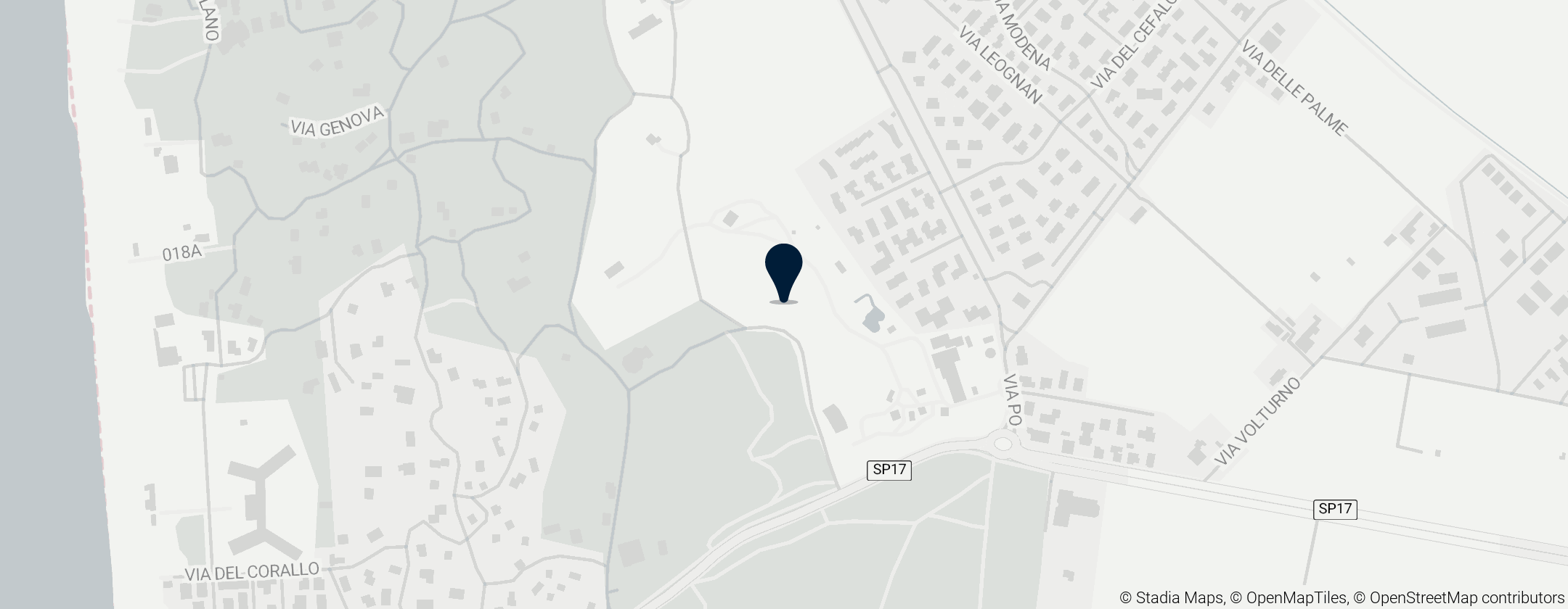 Map of Cavallino Matto