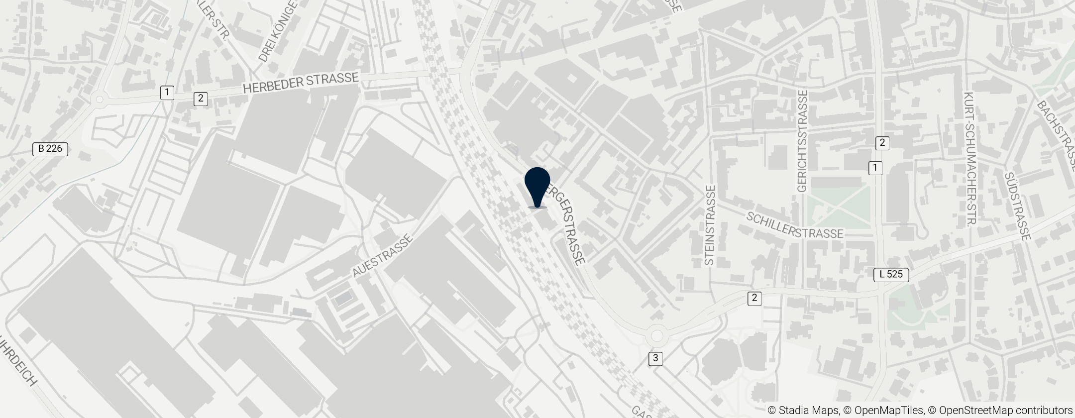 Map of Witten Central Station