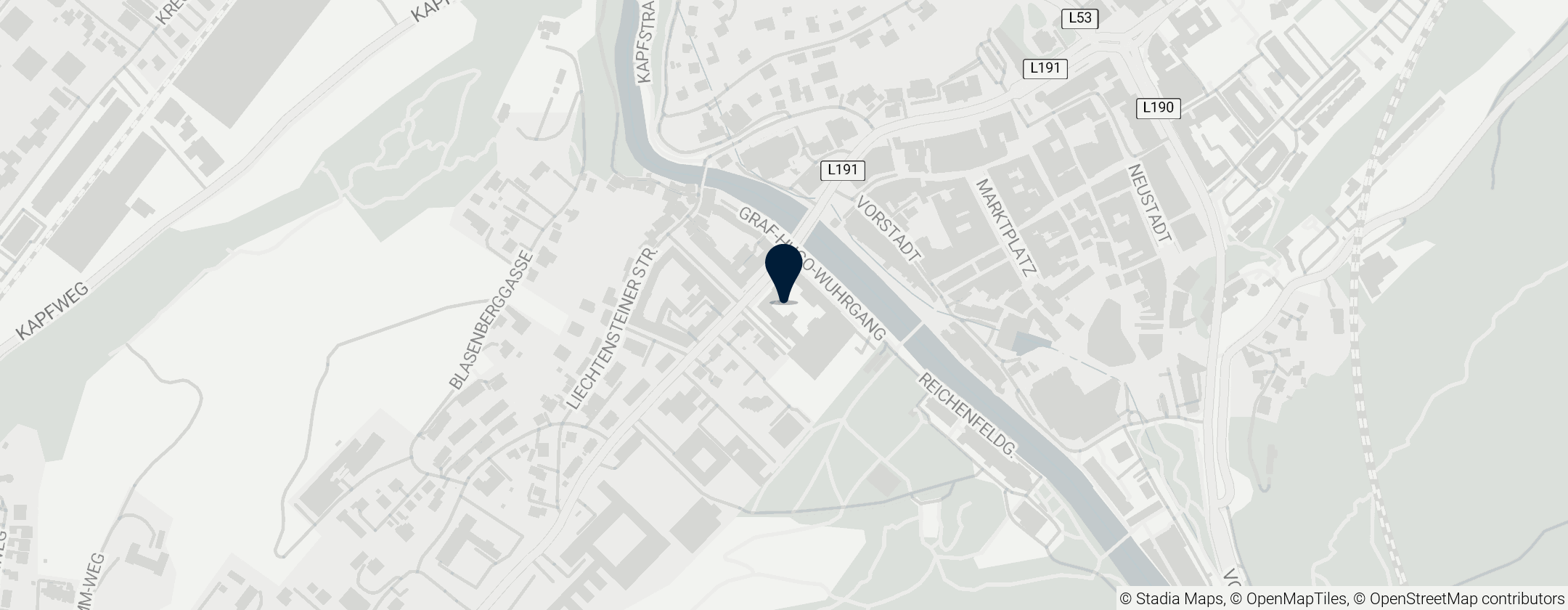 Map of Landesgericht Feldkirch