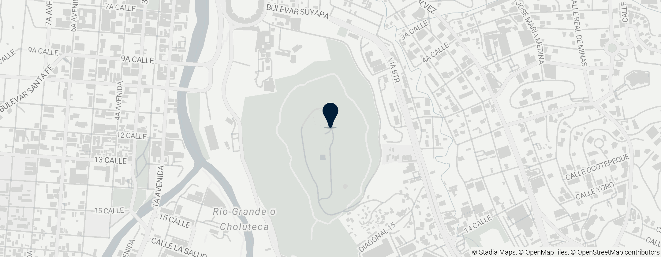 Map of Cerro Juan A. Lainez