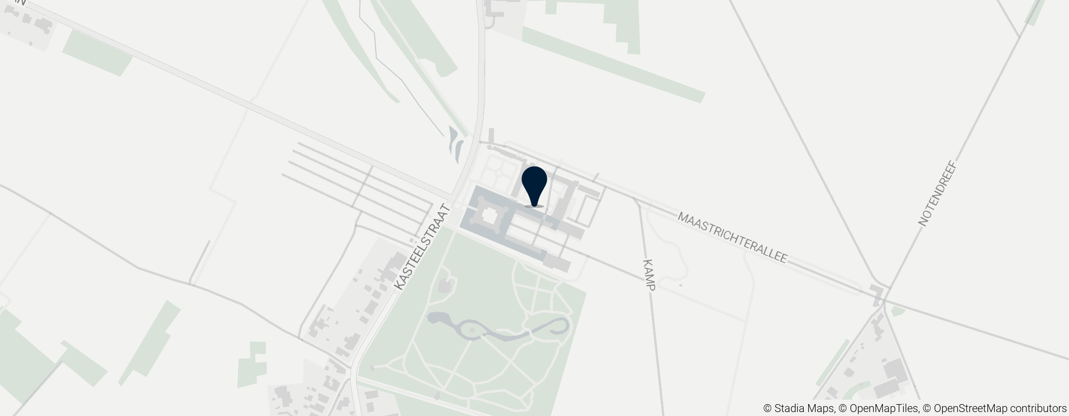 Map of Alden Biesen Castle