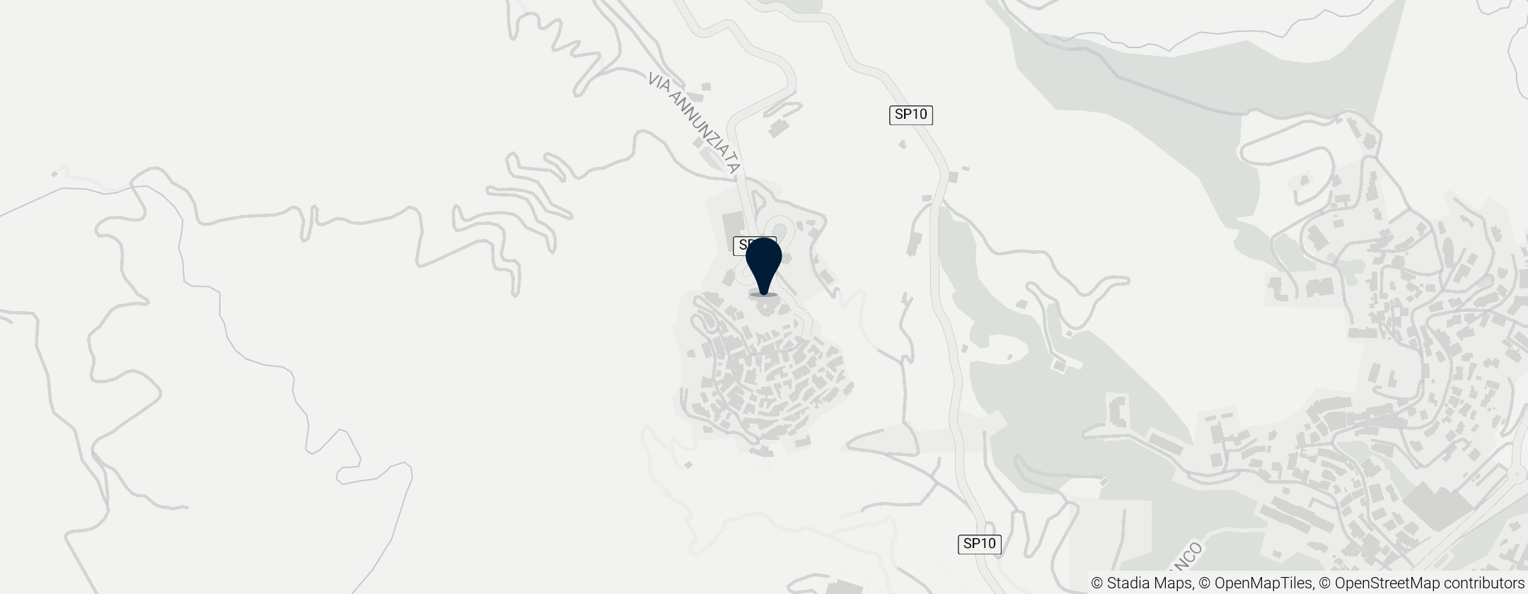 Map of Castello di Castelmola