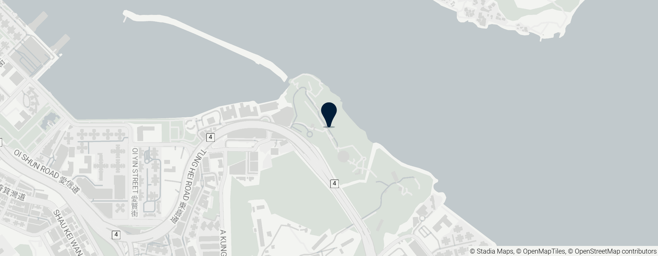 Map of Musée de la défense côtière de Hong Kong