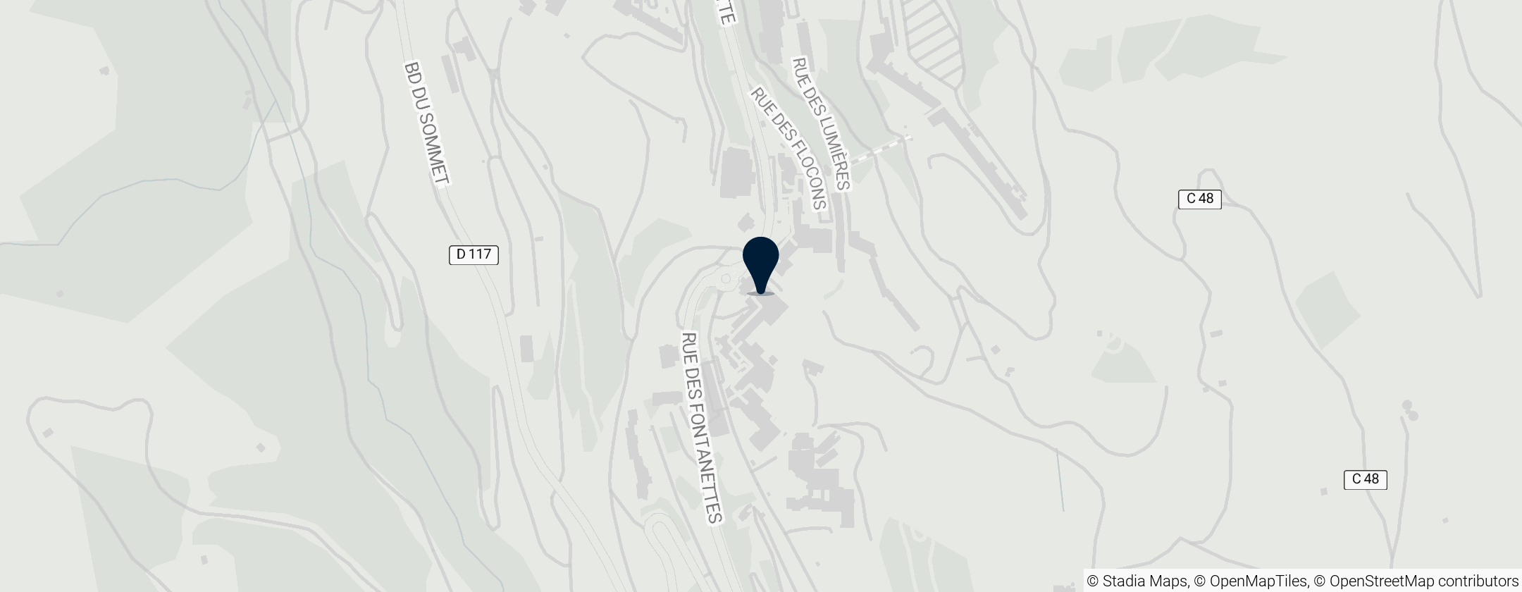 Map of Prosneige Les Menuires