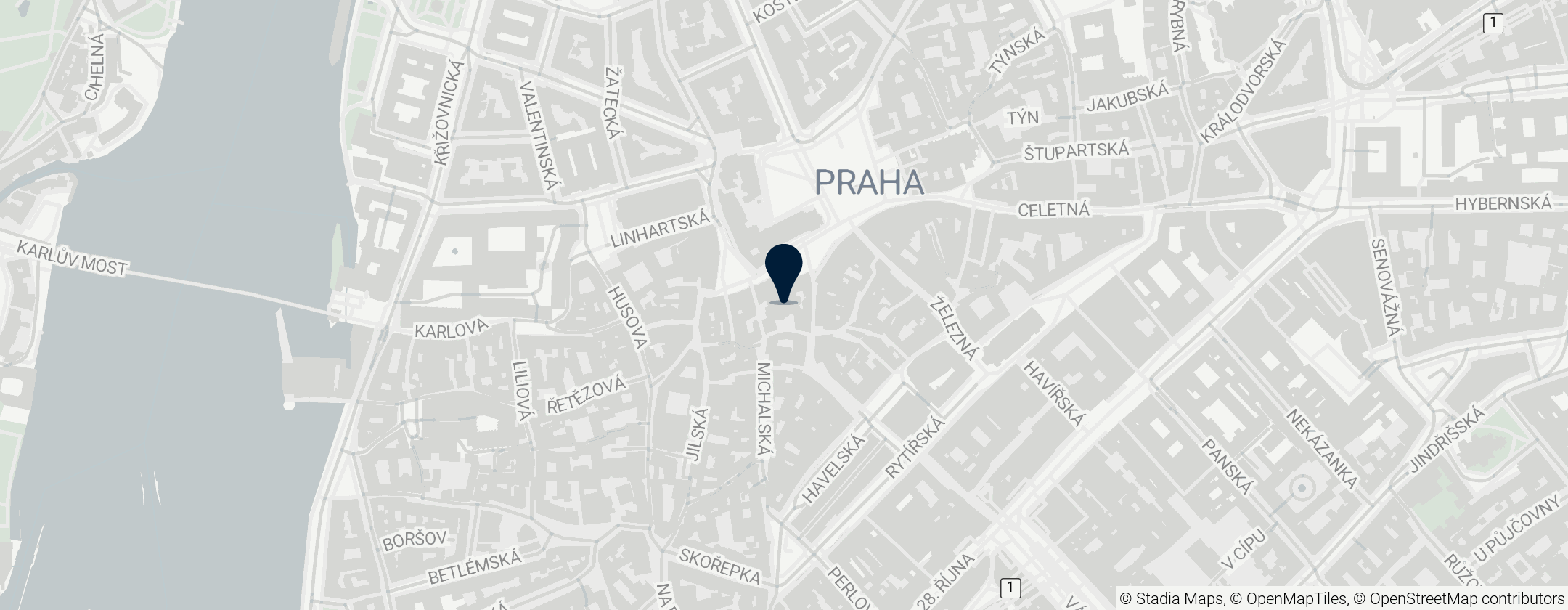 Map of svatý Michael archanděl