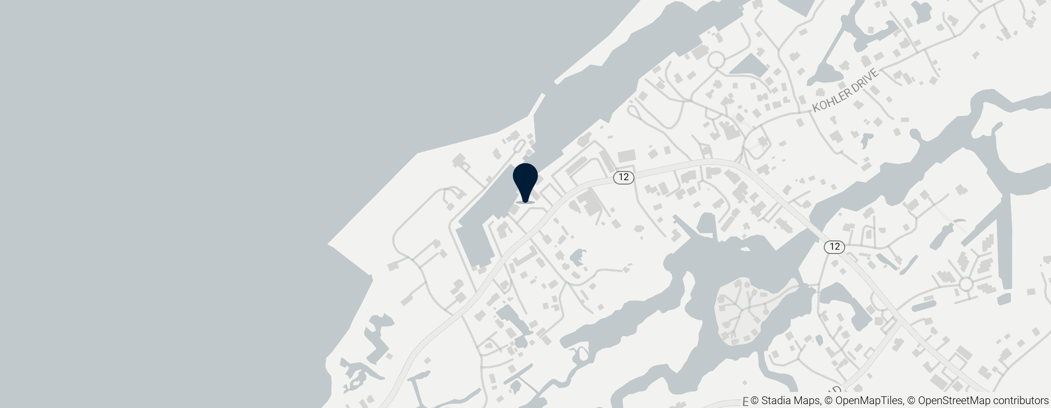 Map of Graveyard of the Atlantic Museum