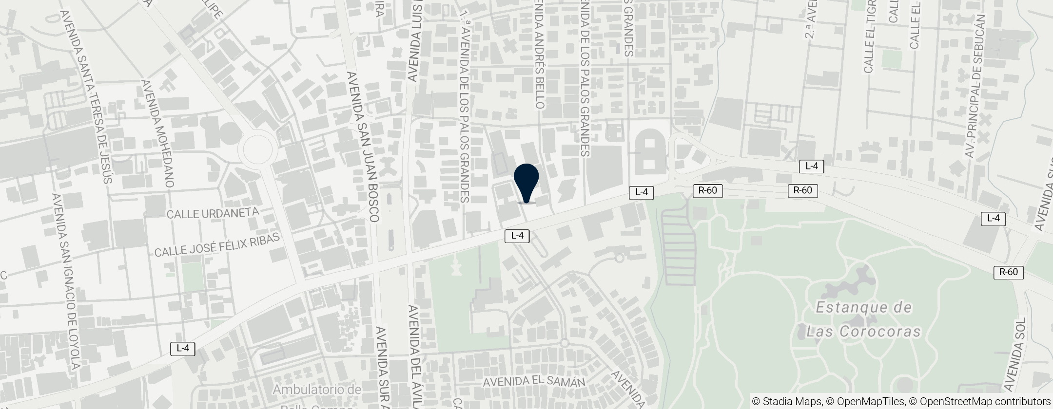 Map of Notaría Pública Tercera del Municipio Chacao