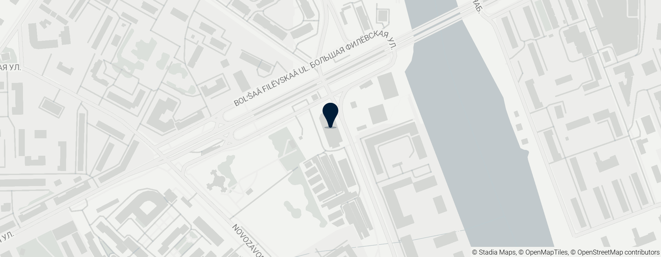 Map of Torgovyj centr <<Filevskij>>