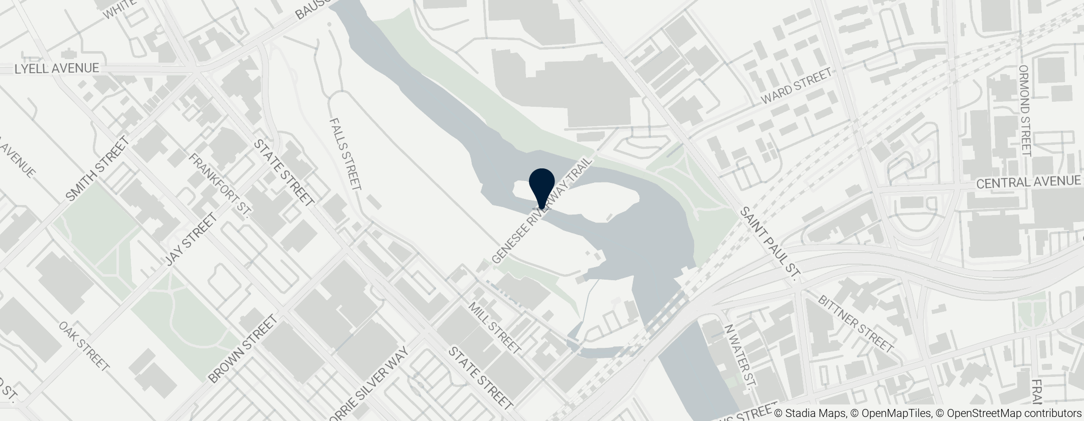 Map of Pont De Rennes bridge