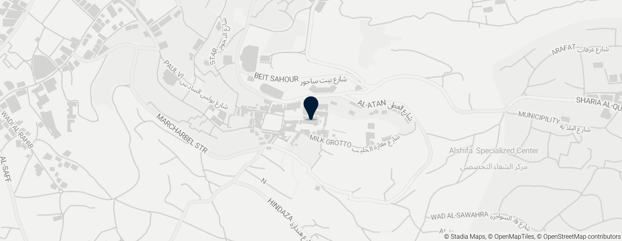 Map of Basílica da Natividade