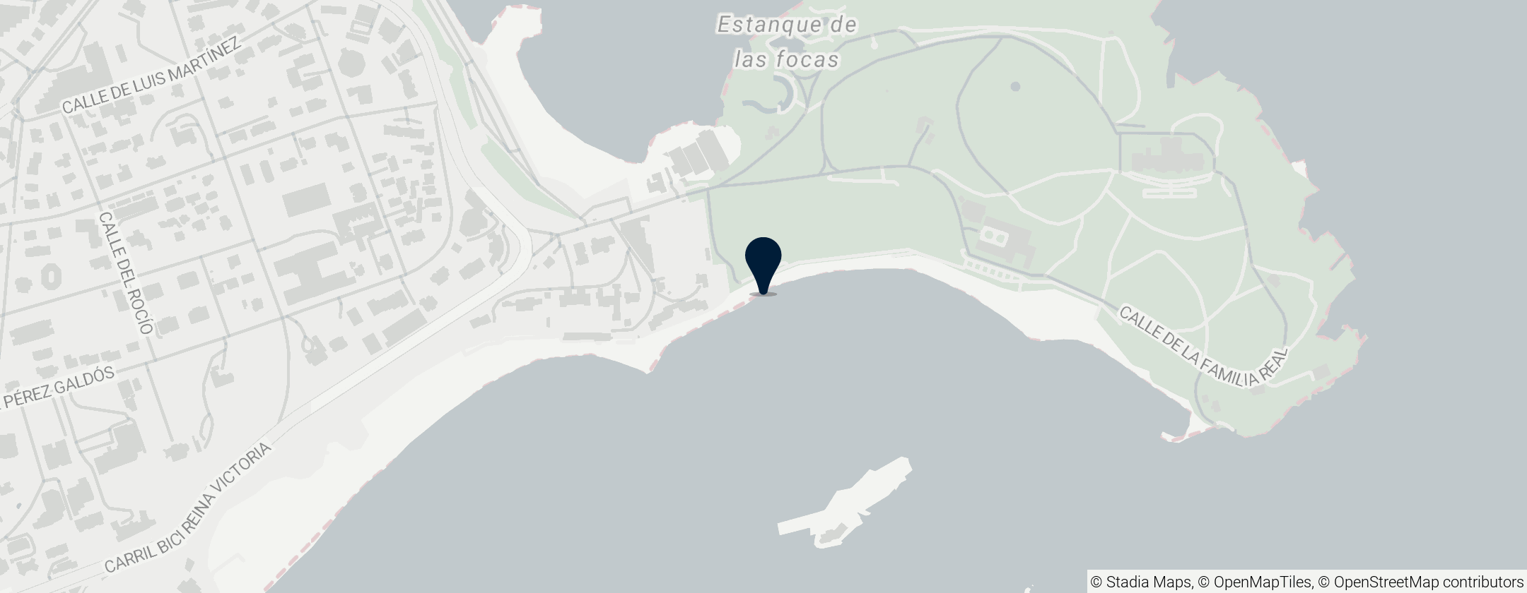 Map of Playa de la Magdalena