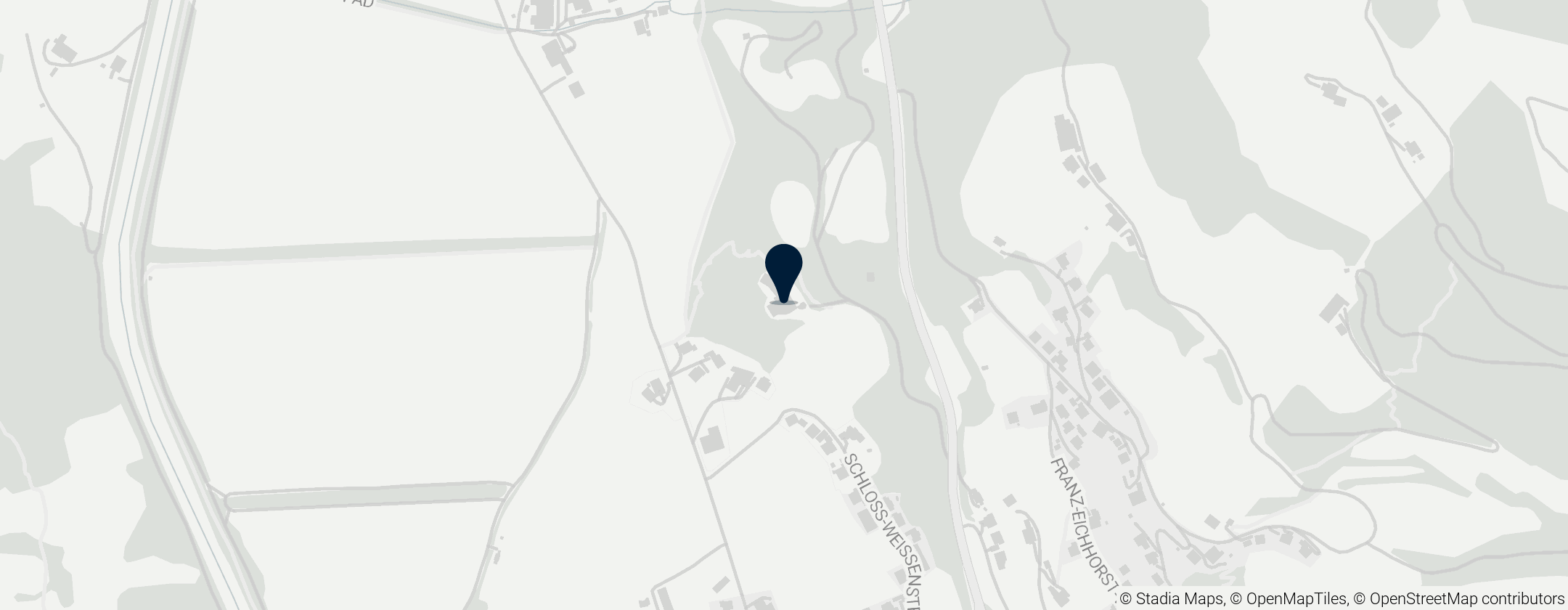 Map of Schloss Weißenstein