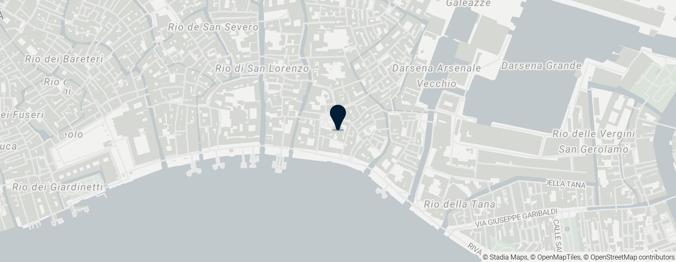 Map of San Giovanni in Bragora