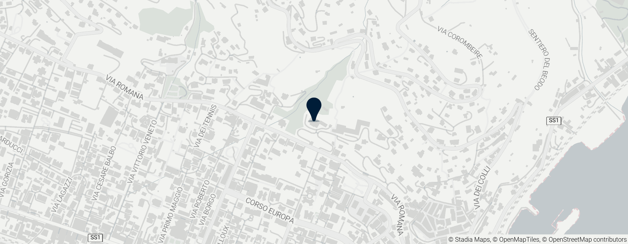 Map of Villa Margherita