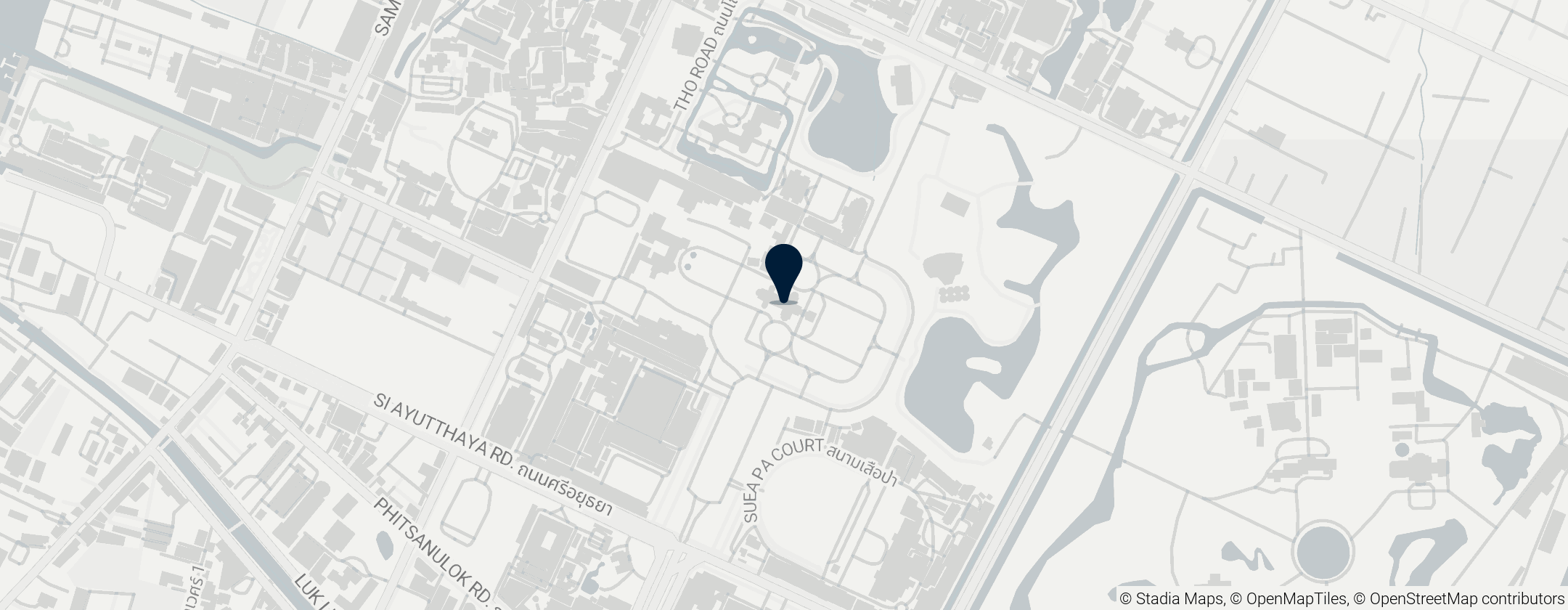 Map of Ananta Samakhom Throne Hall